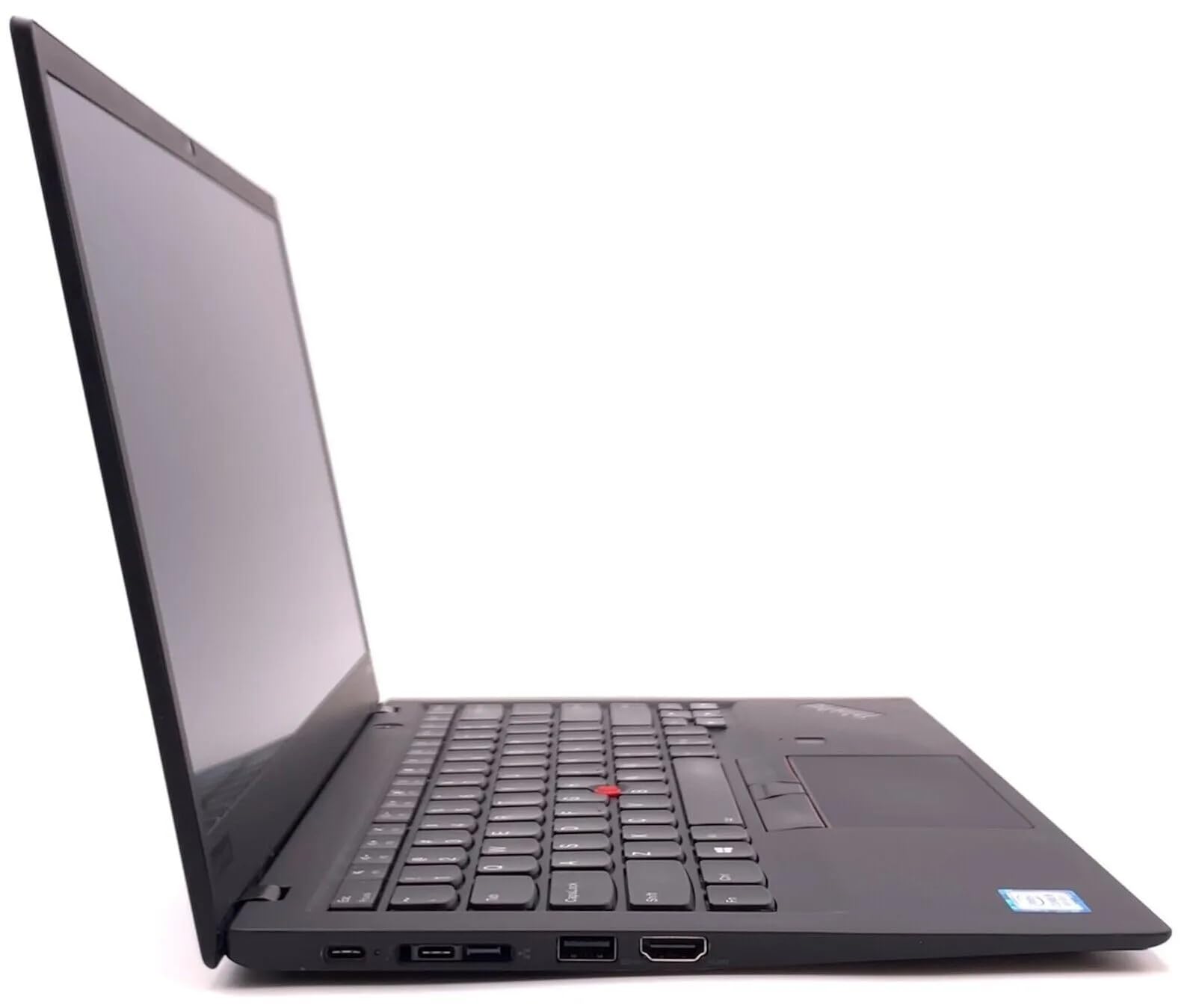 Lenovo Laptop ThinkPad X1 Carbon Gen 6, portatile FHD da 14 pollici, Intel Core i5-8250U, 8 GB di RAM, SSD da 256 GB, tastiera QWERTY giapponese, Windows 11 Pro (rigenerato)