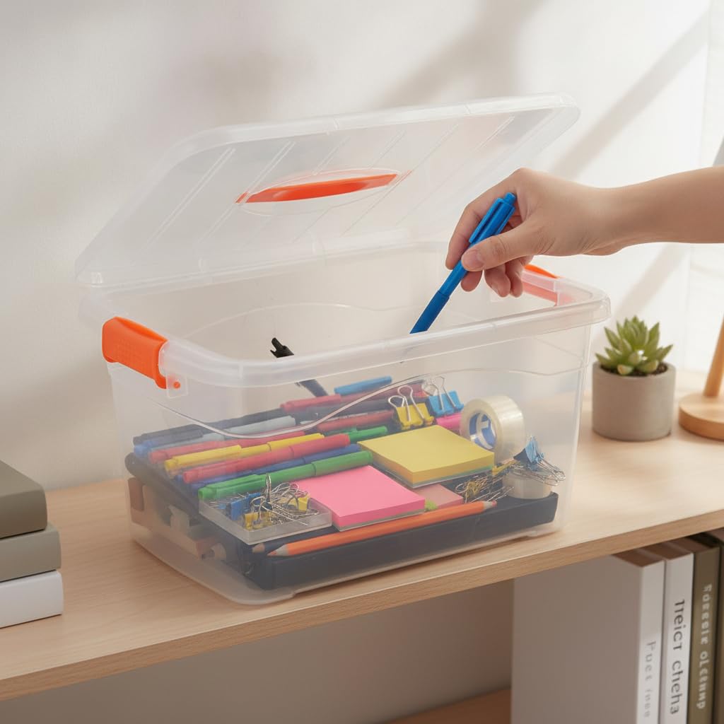 Aufbewahrungsbox aus PP-, color to 4, Extra Groß, ohne Rollen