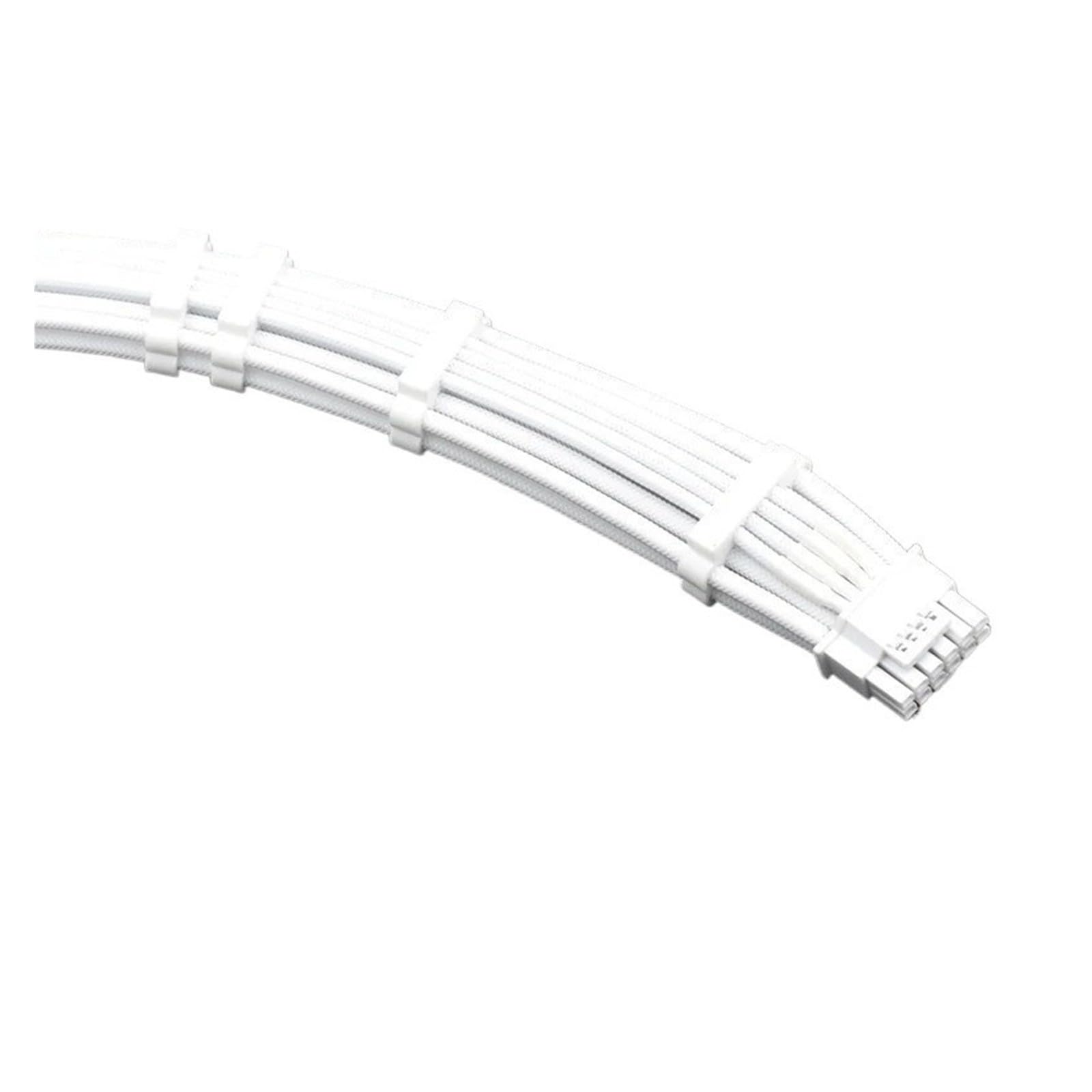 Generico White ATX3.0 12VHPWR 600W 16(12+4) Pin Male to Cable
