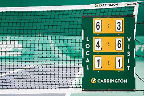 Tableau d'affichage de score de tennis Carrington de qualité club durable