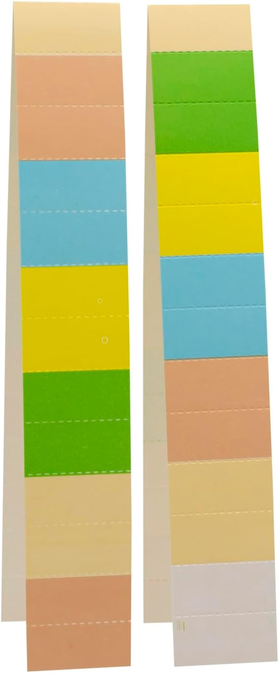 Idena 11124 Document Folder A4 Plastic Expanding File in Black with 24 Coloured Compartments Sorting Folder with Elastic Band Includes Labelling Labels