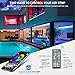 Nexillumi 32.8ft LED Strip Lights APP Control Color Changing Rope Lights with Remote, Music Sync Built-in Mic, SMD 5050 RGB Light Strips RGB LED Strip (32.8Ft APP+Remote+Mic+3-Button Switch)