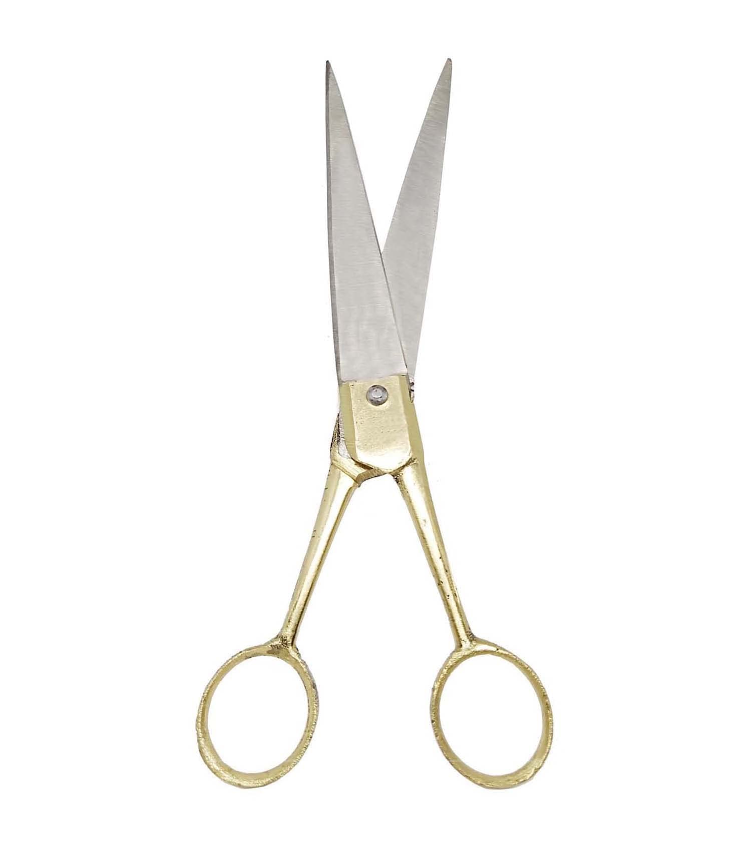 Unikkus hair cutting scissor, smooth and comfortable for men women professional salon barber scissors fine sharpness, can be used for beard trimming, Size 7 inches