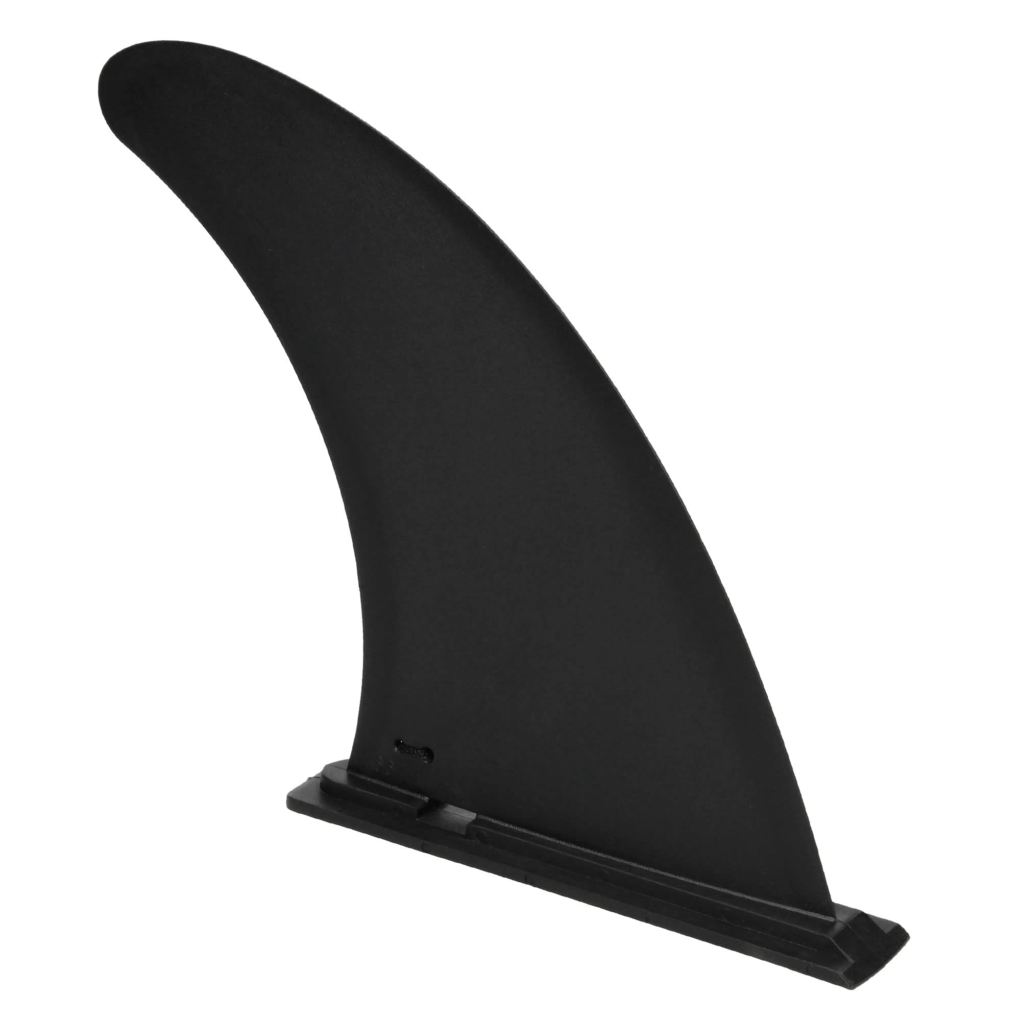 ECD Germany Pinna SUP Premium per Tavola da Stand Up Paddle, Pinna Centrale Rimovibile Universale 25x21x3,5 cm, Nylon Nero, Sistema Slide-In Senza Attrezzi, Accessori di Ricambio per Paddle Board