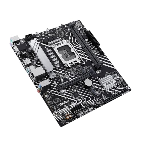 Image of ASUS Prime H610M-A-CSM Intel H610 (LGA 1700) CSM Business mATX Motherboard, with PCIe 4.0, 2X M.2, DDR5, 1GbE LAN, DP, HDMI, VGA, USB 3.2 Gen 2 Ports, ASUS Control Center Express IT Management