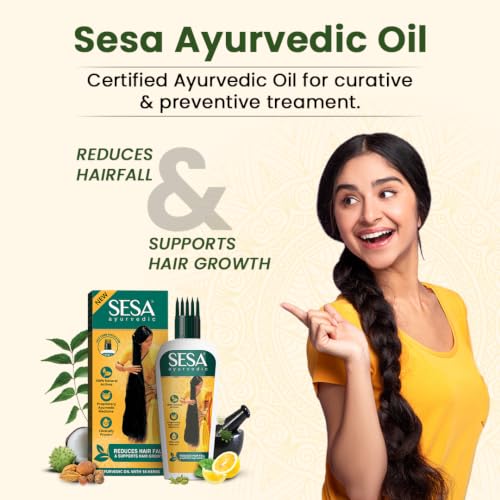SESA Ayurvedic Hair Oil 200 ml - Image 4