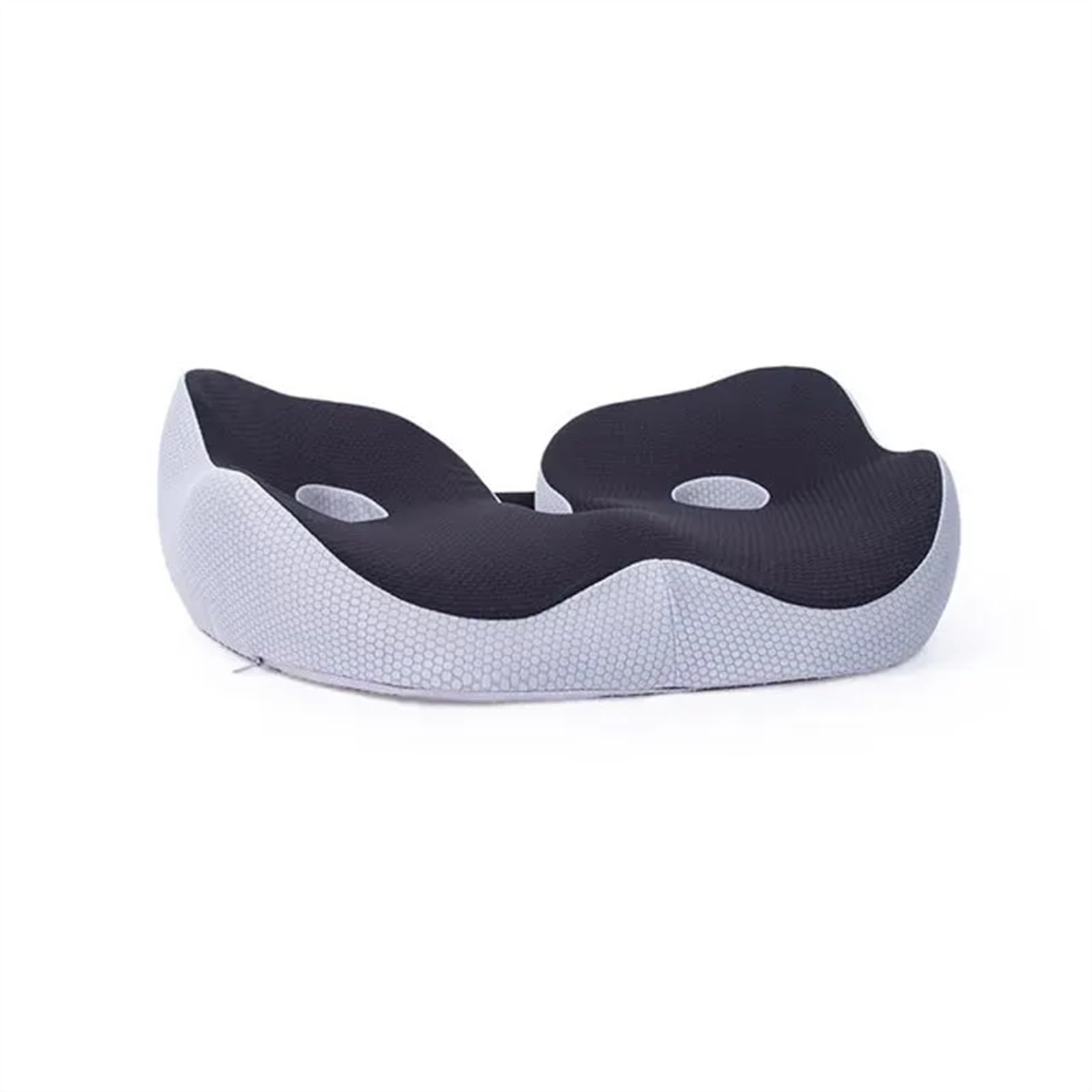 Cojin Antiescaras Cojín de Espuma viscoelástica para Asiento de Silla de Oficina, Alivio del Dolor para coxis, hemorroides, coxis, próstata, ciática, llagas pélvicas Cojín para coxis(Black)
