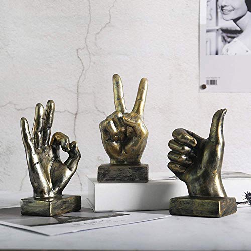 Déco maison avec cette statue en résine rétro abstraite - 2