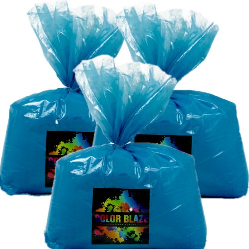 Gender Reveal Color Powder Blue 15lbs- Perfect for all sorts of Baby Reveals, Exhaust, Burnouts and more!