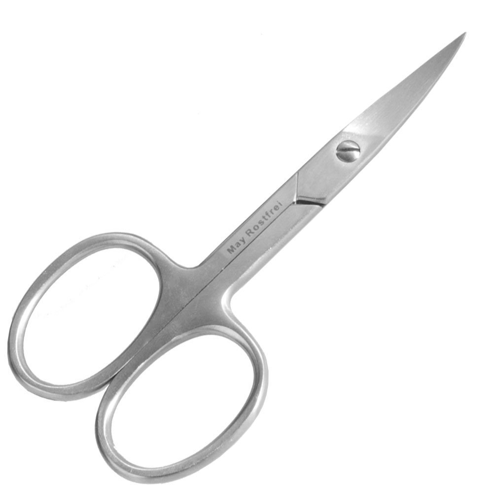Tijera de uñas zurdos - Corte curvo - Acero inoxidable