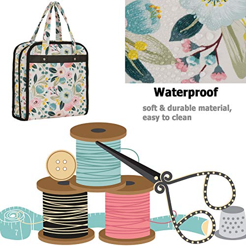 Image of PACMAXI Sewing Accessories Storage Carrying Bag, Knitting, Craft Tools