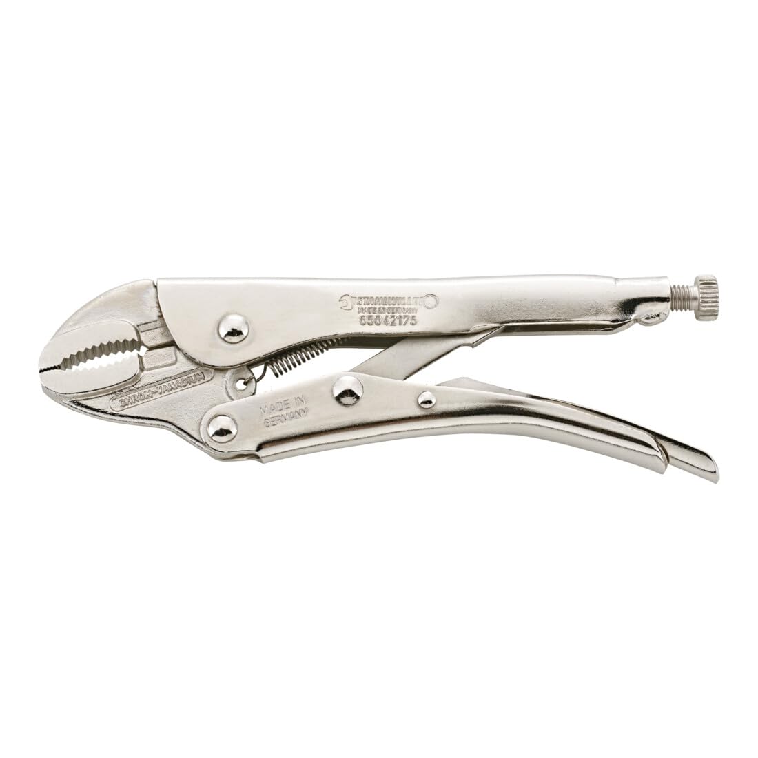 Stahlwille 65642145 6564 Chrome Vanadium Self Grip Wrench, 145mm Length