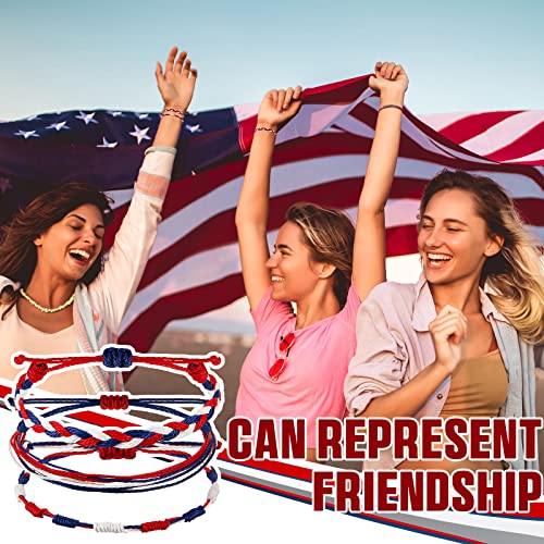 WILLBOND 6 Pieces Red String Bracelets Red Cord Bracelet Adjustable Knot String Bracelet Amulet for Protection, Evil Eye and Good Luck4