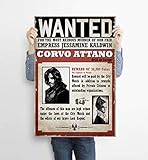 XING SIGNS Dishonored Wanted Corvo Attano Artwork Video Game Poster Print,Game Poster,Home...