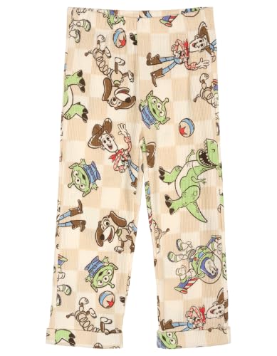 Image of Disney Boys' Loungewear Waffle Knit Sweatshirt and Pants Set for Baby & Kids