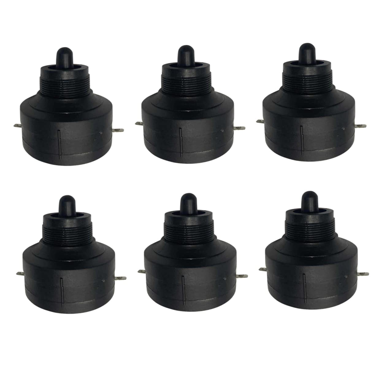 OUNONA Loud Car Horn Replacement Piezoelectric Head Adapter Car Tweeter Speaker Set Electric Horn