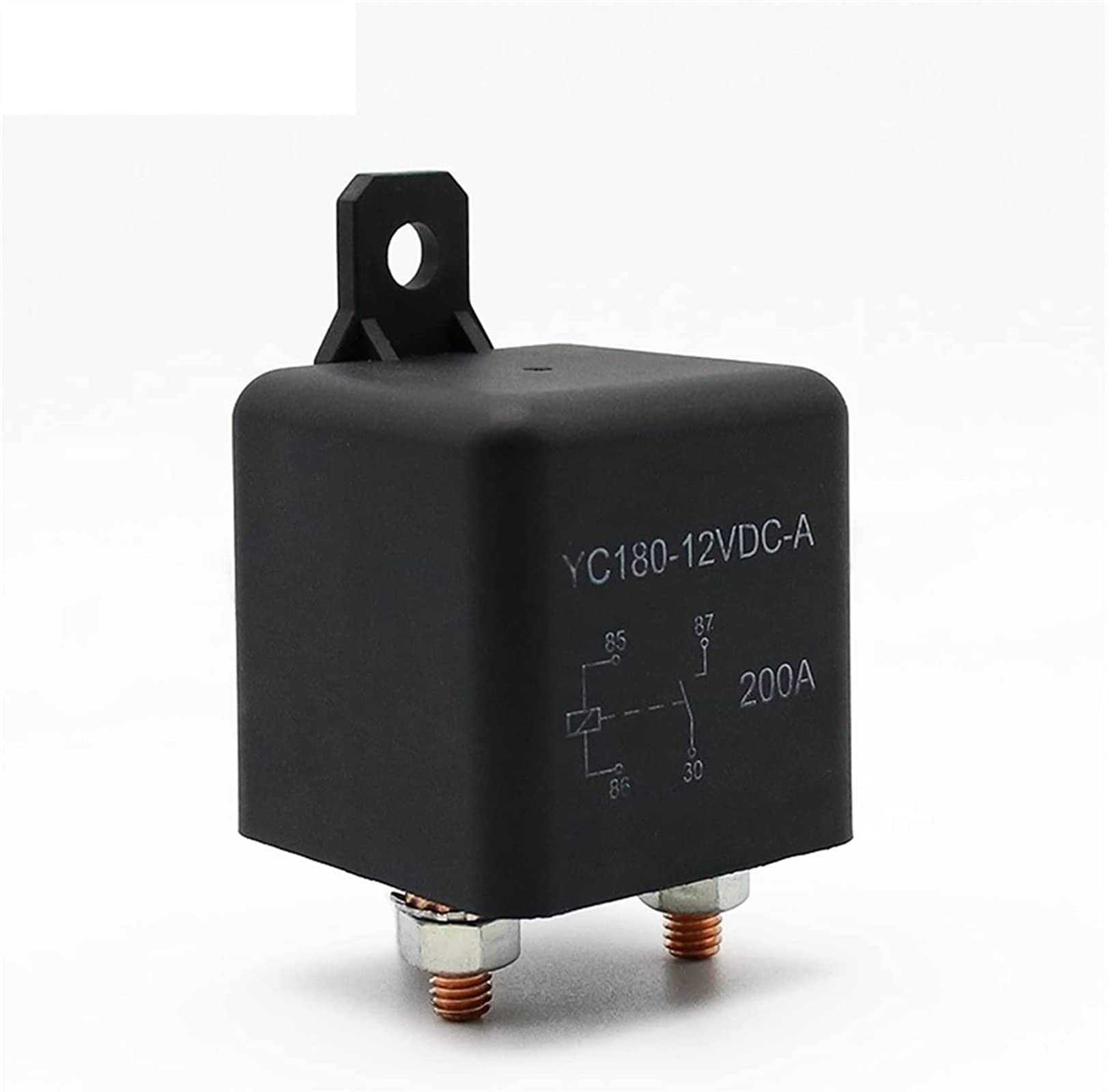 AQHYEBNSR Relay Starting RL280 200A 12V 24V 48V 60V 72V Power Car Automotive Big Heavy High Current Load Duty Starter Start(200A 48V)