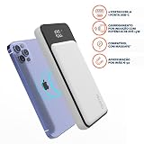 Carregador Portátil por Indução 10.000 mAh