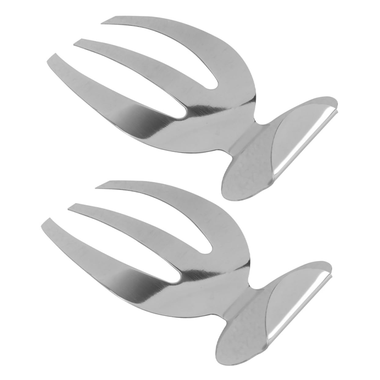 STOBAZA Farmhouse Style Salad Forks Set Handmade Silverware for Home Restaurant