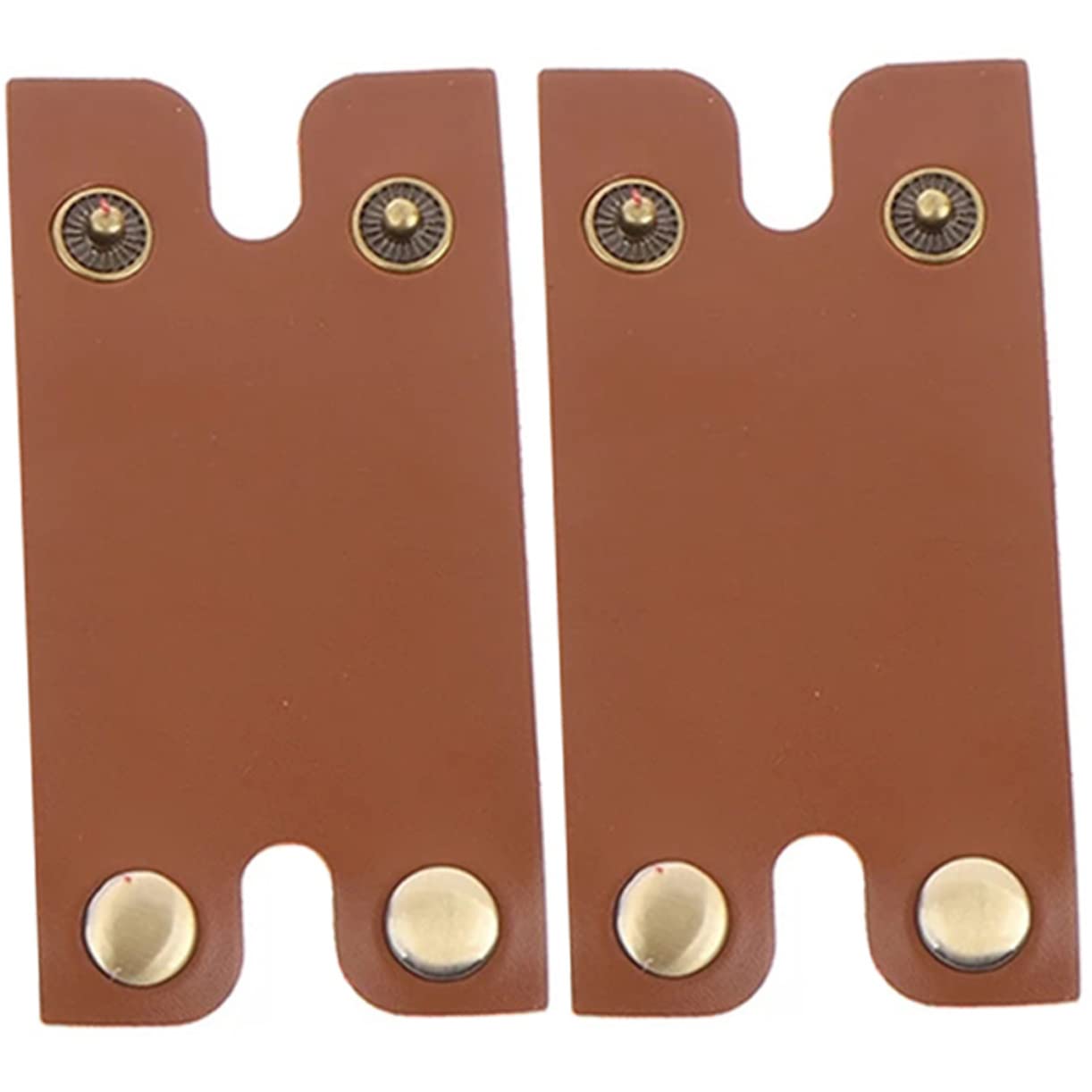 Healeved Leather Bag for Razor Head Portable Shaver Accessory Protective Cover for Men Shaving Razors