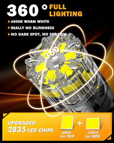 Image of Auxbeam 2026 B2 Series 3157 LED Bulbs White Backup Reverse Light