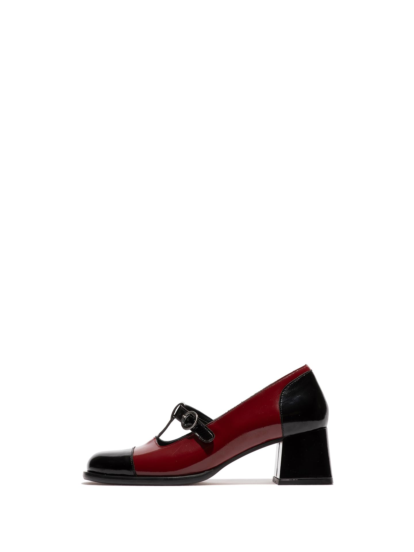 Fly London Womens Solf341fly Oxford, Black Int Rust, 4 UK