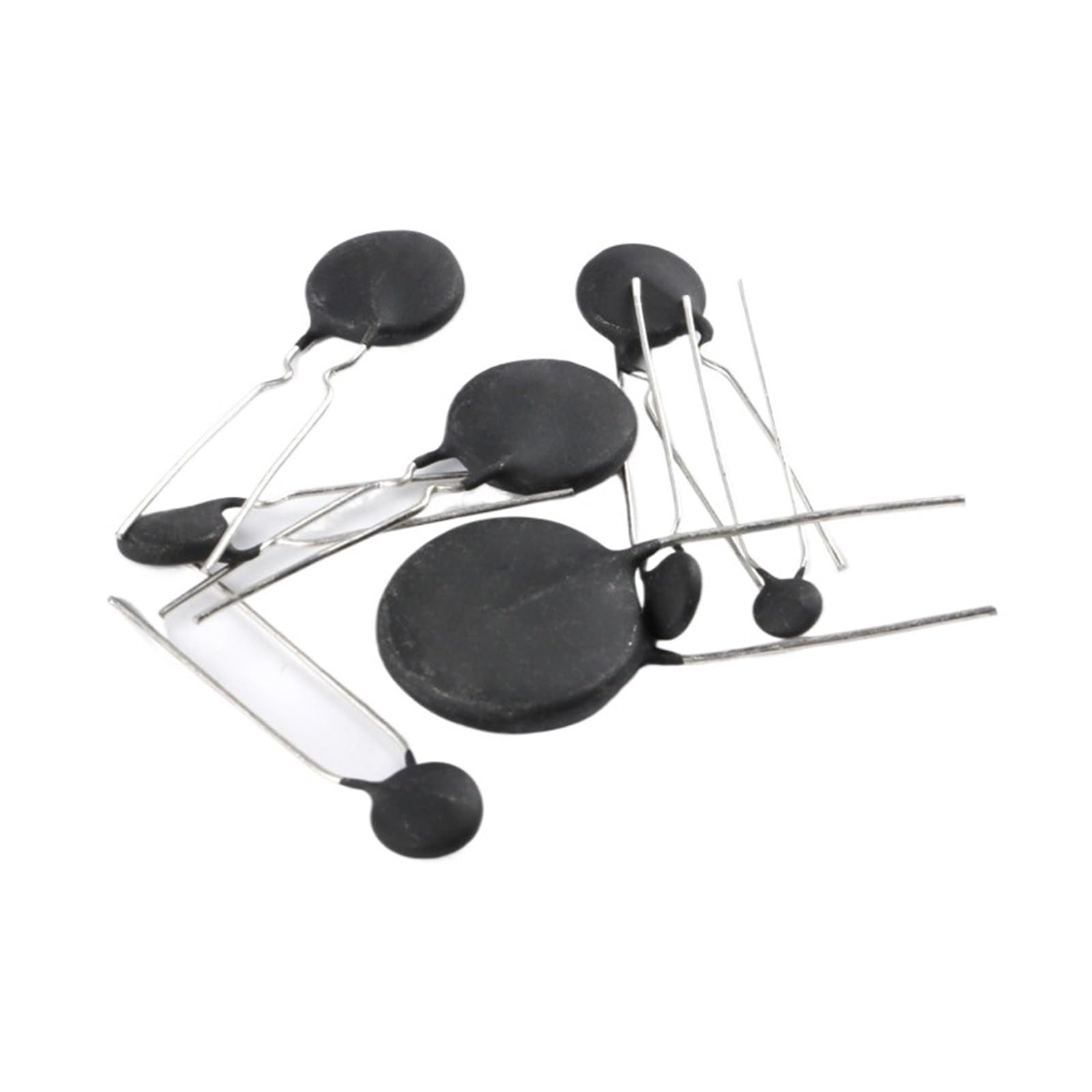 10/1 Stück NTC 10D NTC10D Thermistor 10D-5 10D-7 10D-9 10D-11 10D-13 10D-15 10D-20 Thermowiderstand mit negativem Temperaturkoeffizienten(10pcs NTC10D-13)