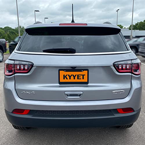 Image of Rear Bumper Reflector Compatible with Jeep Compass 2017 2018 2019 2020 2021 Replace for 55112678AA,55112679AA