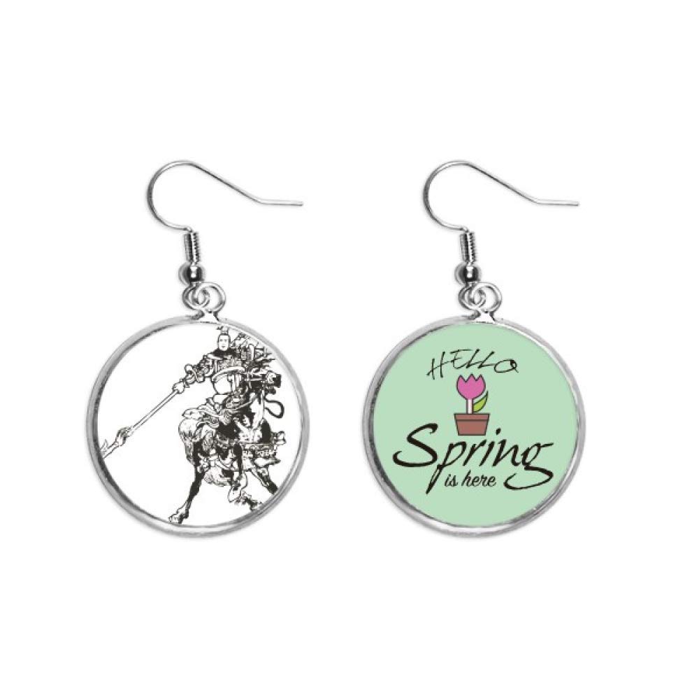 Colgante romance chino pendientes de primavera para tus eventos 5