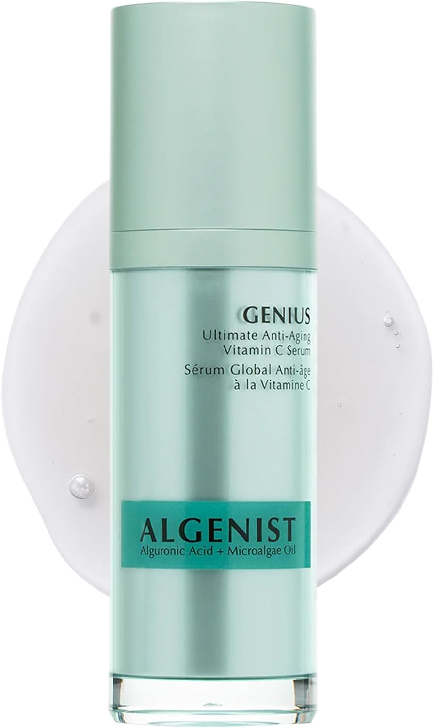 Genius Ultimate Anti-Aging Vitamin C Plus Serum by Algenist for Unisex – 1 oz Serum Genius Ultimate Anti-Aging Vitamin C Plus Serum by Algenist for Unisex – 1 oz Serum