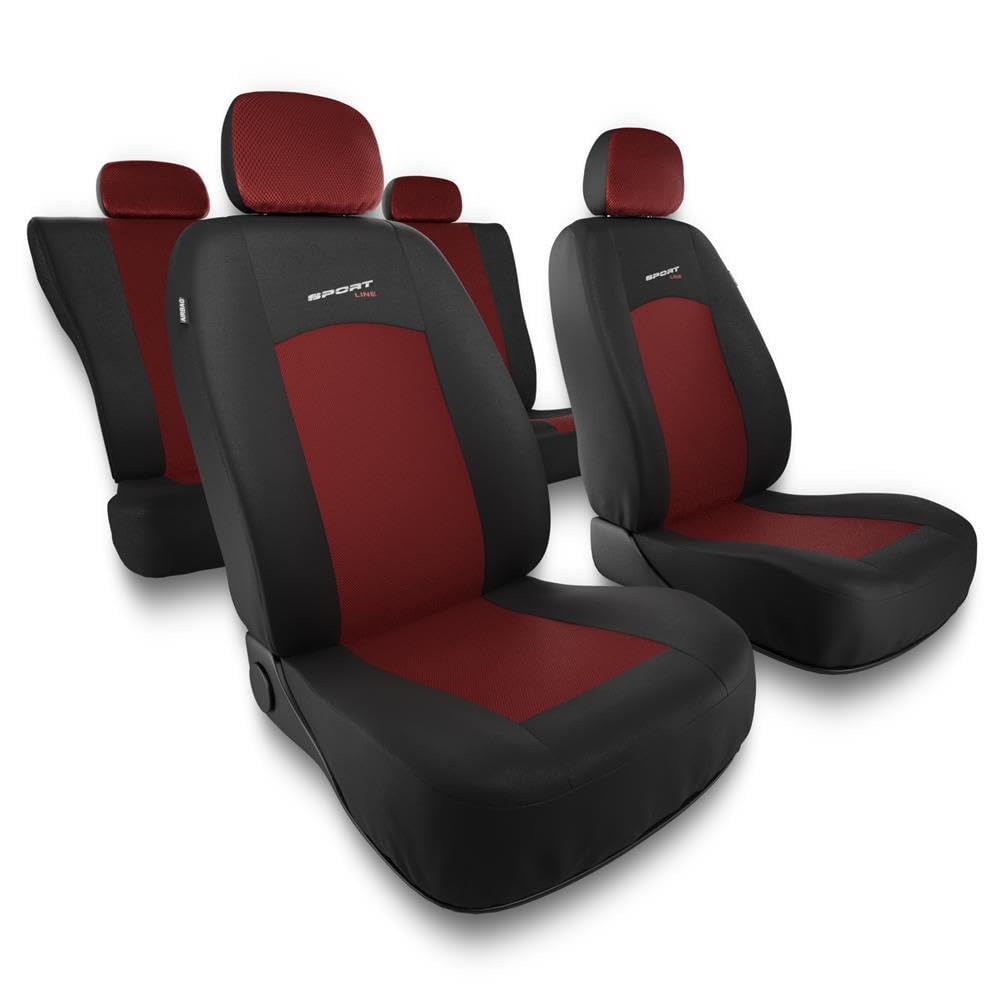 Mossa Fundas Asientos Coche aptas para Peugeot Rifter Furgoneta 2018-. S-RD | 0