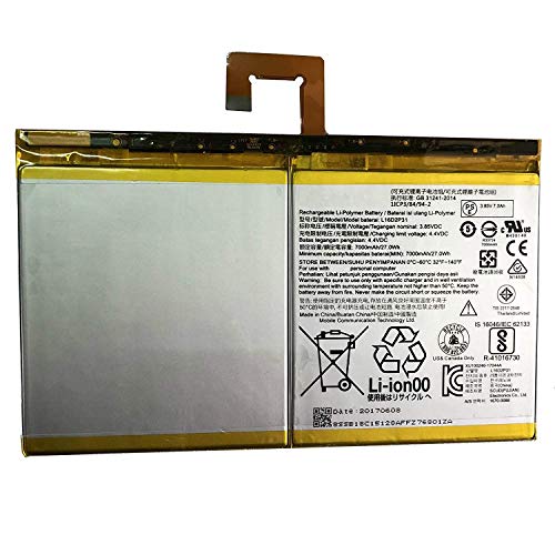L16D2P31 Reemplazo de la batería de la Tableta para Lenovo Tab 4 10 Plus TB-X704F TB-X704L TB-X704Y...