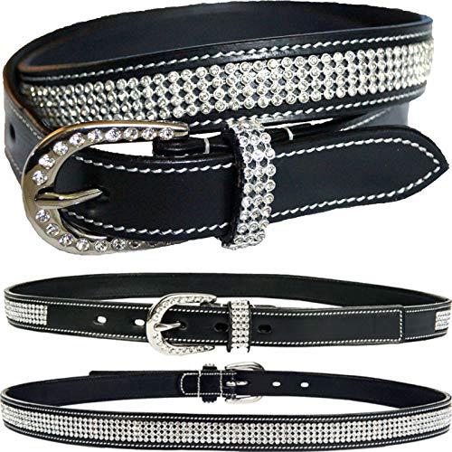 Cinturón para hombre Melinda de 2.5 cm con acabado elegante y pulido
