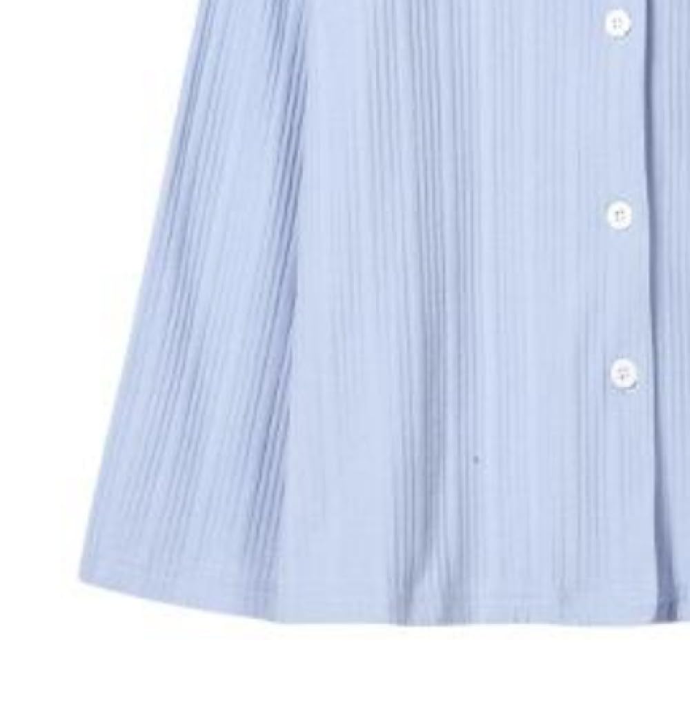 Conjuntos De Pijamas para Mujer, Pijamas Largos Y Cómodos De Algodón, Traje De Pijama para Mujer, Top con Botones Y Pantalón Largo con Bolsillos, Ropa De Dormir Suave Y con Cordón, Ropa D