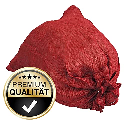 NOOR Premium Jutesack Gr.XS 60 x 80 cm I Multifunktionaler Öko-Sack I Winterschutz für Topf- und Kübelpflanzen I...