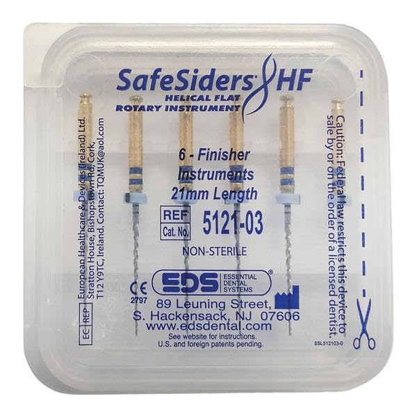 5121-03 SafeSider HF Rotary Finishers 21mm 6/Pk