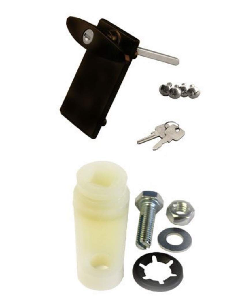Garador Black Garage Door Repair Kit Includes 'T'handle/Plastic Crank