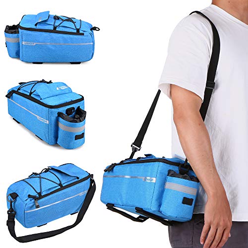 Festnight Lixada Trunk Cooler Bag Isolado Ciclismo Bicicleta Rack de Armazenamento Traseiro Bagagem