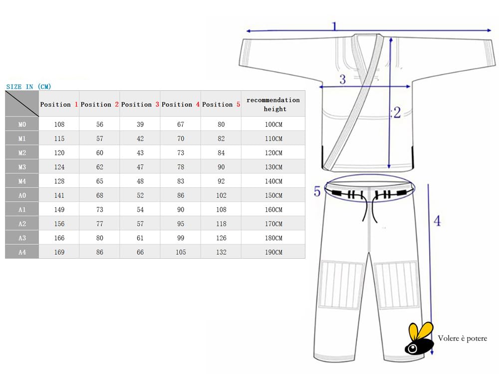Conjunto de traje de karate de uniforme de judo gi para niños y adultos, algodón para entrenamiento de judo y karate, Rosado, M0