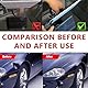 Licht für lackfreie Dellenreparatur, Dellen Reparatur Licht Brett LED mit Verstellbare Halterung, USB Karosseriestreifen-Prüflampe und LED-Reflektorboard Paintless Body Repair Kit für Auto