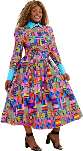 Women's African Print Skirt and Blouse Suit Sets Ankara Wedding Party Clothing3