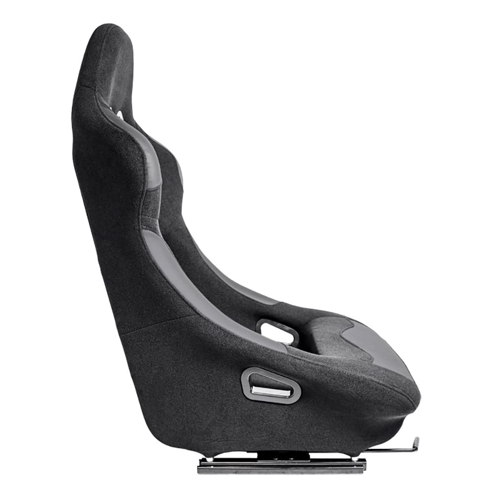 Sedile Sportivo 'BW' - Nero - Schienale Fisso - incl. Slitte
