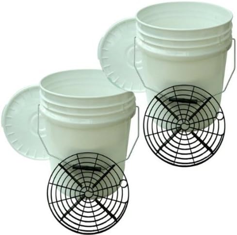 Monza Swirl Free Paint Professional Car Wash Twin Bucket Kit