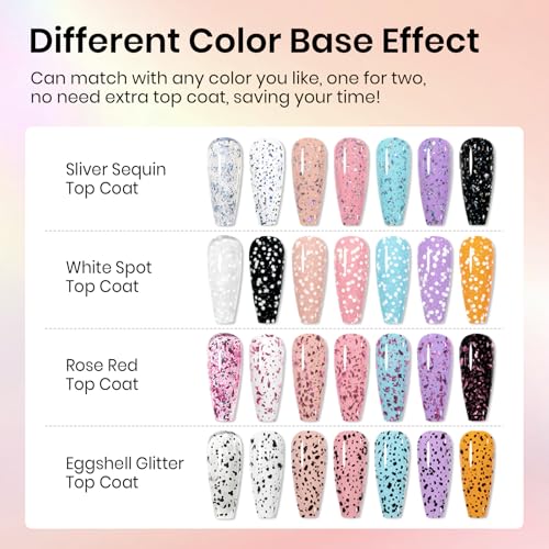 Esmalte Gel Top Coat Brillante 4 Colores 7ml miniatura 4
