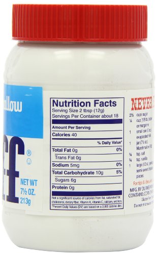 Fluff Original Marshmallow Fluff 213 g (Pack of 4)