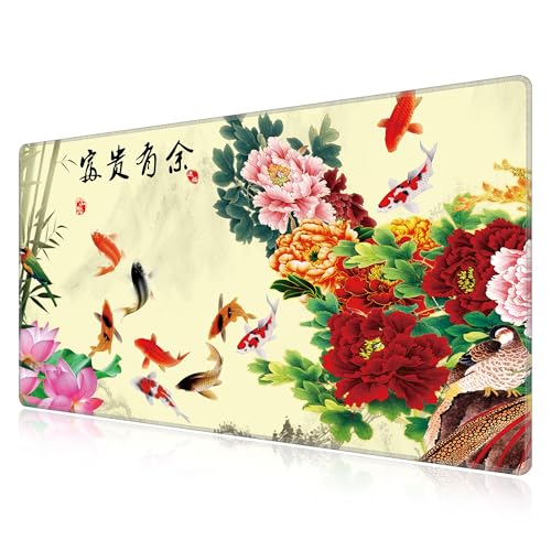 Tapis de souris grand format LL-COEUR 1100x600mm avec surface lisse de précision pour joueur