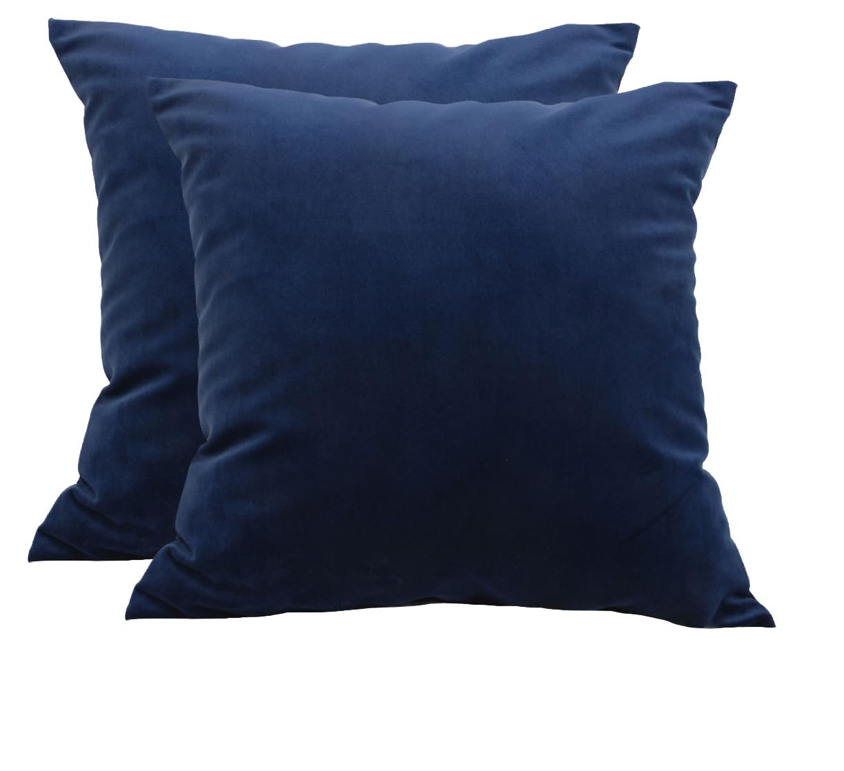 TangDepot 2-Pack Super Soft Velvet Pillow Covers, 20x20 Grass Green — view 98