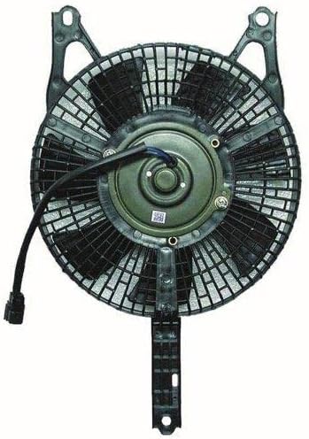 Go-Parts - Condenser Fan for 1990-1995 Mazda Protege, Includes Motor/Blade/Shroud, OEM, Replacement, BR7061710A A/C Condenser