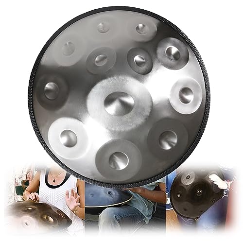 Handpan Drum Instrument 12 Notes 22 Inches Steel Hand Drum miniatura 1