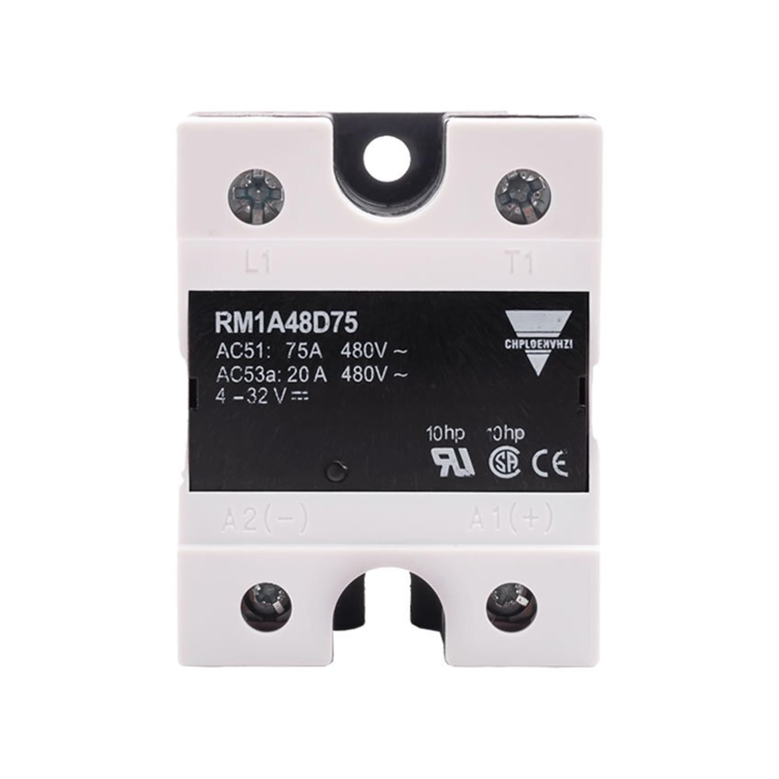 Relais à semi-conducteurs RM1A48D50S50 statique monophasé DC AC 50A 220V
